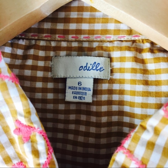 Anthropologie Odille Embroidered Eyelet Buttondown - Picture 5 of 6